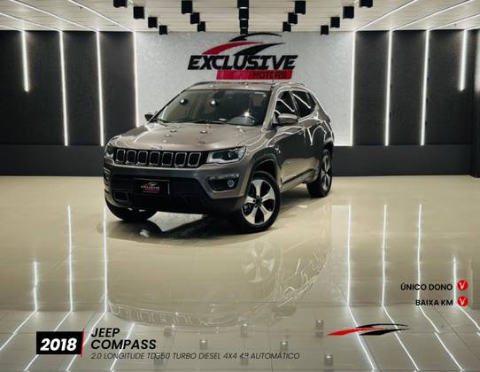 JEEP COMPASS 2.0 16V DIESEL LONGITUDE 4X4 AUTOMÁTICO JEEP COMPASS 2.0 16V DIESEL LONGITUDE 4X4 AUTOMÁTICO